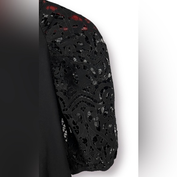 Anthropologie Dolan Lace Sleeve Top - Picture 5 of 8